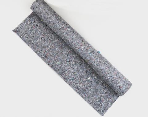 Detroit Muscle Technologies 1948-2016 Ford / Chrysler / Dodge / Ram / Cadillac / Lincoln / Buick / Mercury / American Motors / GMC Universal Shoddy Pad Padding Sound Deadener Insulation Roll 48" x 72" x 5/16" DMT-SHODDY-48-72-312