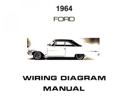 Dennis Carpenter Book - Wiring Diagram Manual - Galaxie - 1964 Ford Car   MP-134