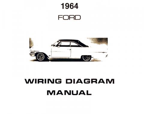 Dennis Carpenter Book - Wiring Diagram Manual - Galaxie - 1964 Ford Car   MP-134