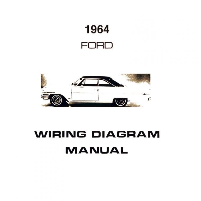 Dennis Carpenter Book - Wiring Diagram Manual - Galaxie - 1964 Ford Car   MP-134