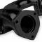 FlowTech Rams Horn Exhaust Manifolds, Black Paint 11704FLT