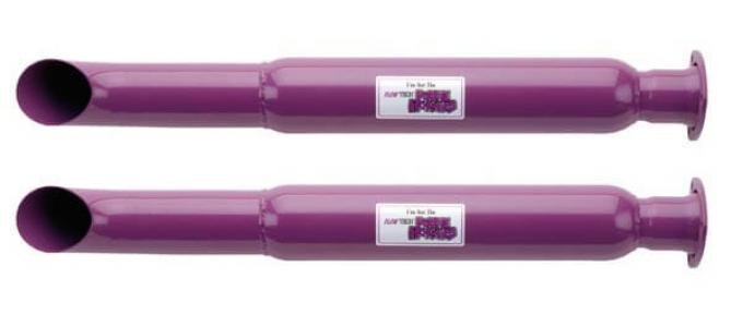 FlowTech Purple Hornies Header Muffler 50232FLT