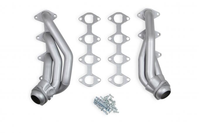 FlowTech 2005-2010 Ford Mustang Shorty Headers, Natural Finish 12134FLT