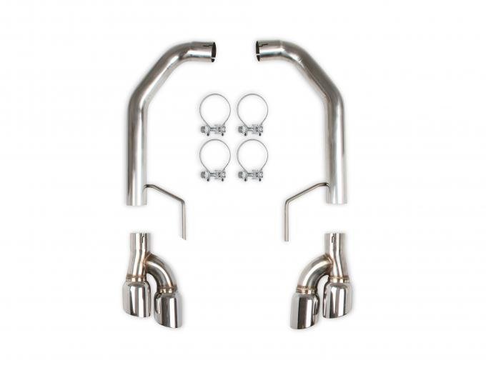 FlowTech 2018-2019 Ford Mustang Axle-Back Exhaust System 52019FLT