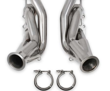 FlowTech Universal Coyote Turbo Headers, Polished 304 Stainless Steel 12153FLT