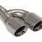 FlowTech 2018-2019 Ford Mustang Axle-Back Exhaust System 52019FLT