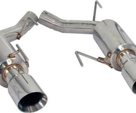 FlowTech 2005-2010 Ford Mustang Axle-Back Exhaust System 12136FLT