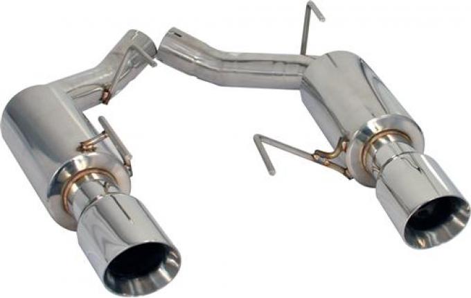 FlowTech 2005-2010 Ford Mustang Axle-Back Exhaust System 12136FLT