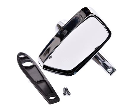 Redline Restomotive® 1967-1968 Ford Mustang Right Hand Remote Style "Dummy" Outside Mirror