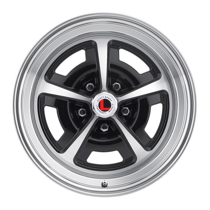 Legendary Wheels 1964-1973 Ford Mustang 17x8 Magnum 500 Alloy Wheel, 5