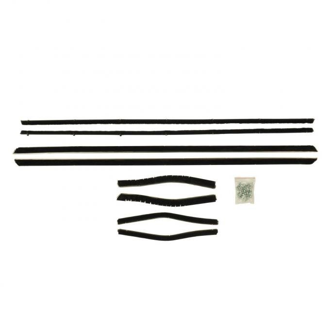 PUI Interiors 1965-1966 Ford Mustang Hardtop/Convertible Window Felts F229-1