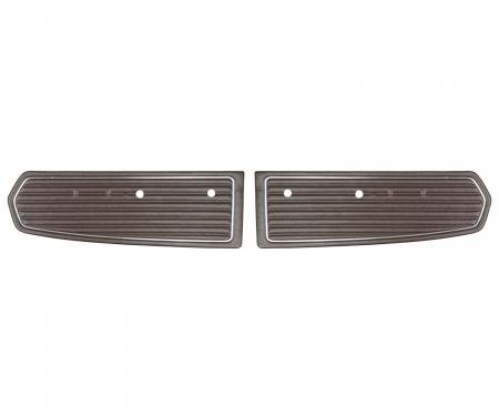 PUI Interiors 1968 Ford Mustang Standard Maroon Front Door Panels D684