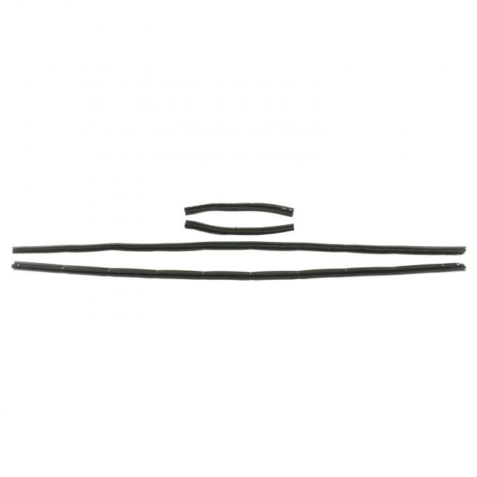 PUI Interiors 1969-1970 Ford Mustang Convertible 4 Piece Window Felt Kit F231-30