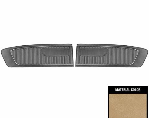 PUI Interiors 1965 Ford Mustang Standard Parchment Front Door Panels D656