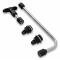 Quick Fuel Technology Dual Feed Fuel Line #6AN (Black) 34-600BKQFT