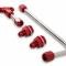 Quick Fuel Technology Dual Feed Fuel Line #6AN (Red) 34-600RQFT