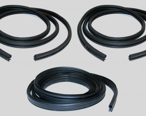 Fairchild Industries 1979-1993 Ford Mustang Door Seal, Trunk Seal Kit, Driver side and Passenger side, Trunk KF3007