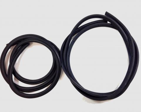 Fairchild Industries 1979-1993 Ford Mustang Door Seal, Trunk Seal Kit, Driver side and Passenger side, Trunk KF3008