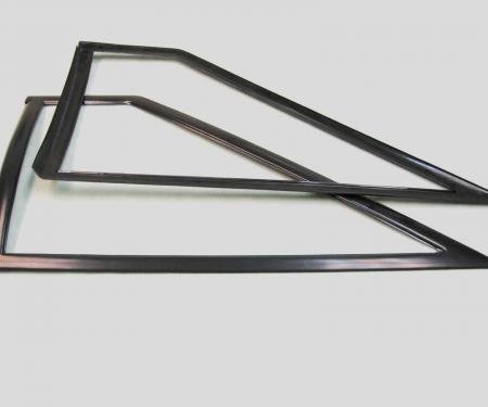 Fairchild Industries 1987-1993 Ford Mustang Quarter Window Molding Kit, Driver side and Passenger side KF4005