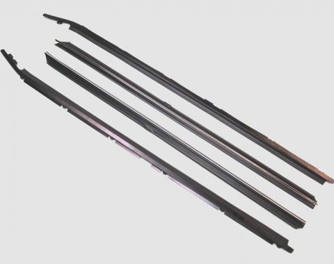 Fairchild Industries 1983-1986 Ford Mustang Belt Weatherstrip Kit, Inner & Outer Driver side and Passenger side KF2044