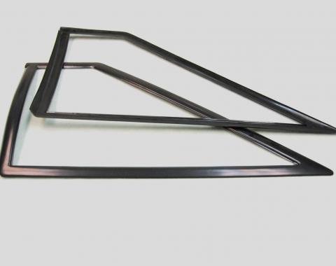 Fairchild Industries 1987-1993 Ford Mustang Quarter Window Molding Kit, Driver side and Passenger side KF4005