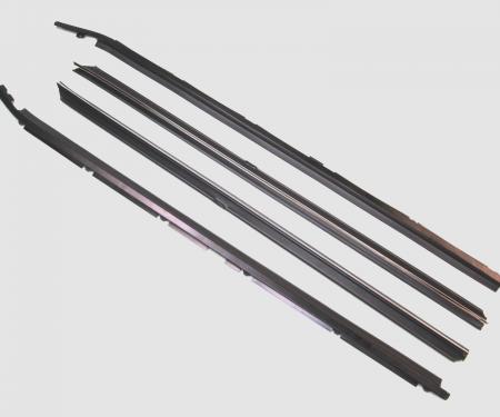 Fairchild Industries 1983-1986 Ford Mustang Belt Weatherstrip Kit, Inner & Outer Driver side and Passenger side KF2044