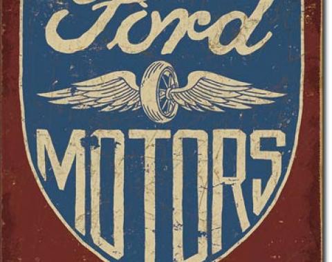 Tin Sign, Ford Motors - Since 1903