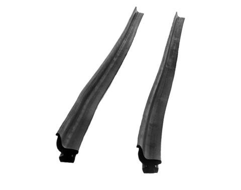 Metro Moulded Parts 1946-1964 Ford Rear Roll-Up Seal. Two 18" Sections Sliced Into Metal Track VS 4