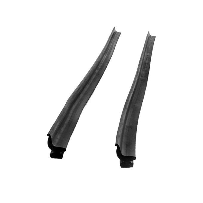 Metro Moulded Parts 1946-1964 Ford Rear Roll-Up Seal. Two 18" Sections Sliced Into Metal Track VS 4