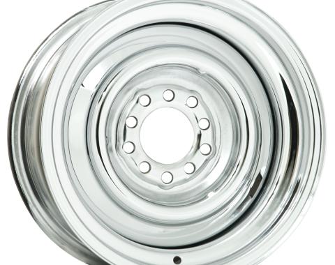 Wheel Vintiques 14x6 Smoothie Chrome 5x4.5/5x4.75" bolt 4" backspace 10-461204