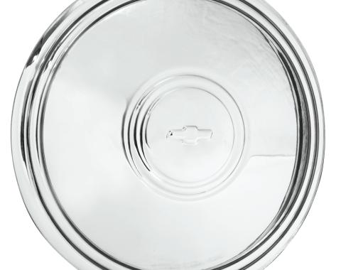 Coker Tire Chevrolet Bowtie Police Cap For Smoothie Stainless 7.5 inch Back I.D. 1001-S