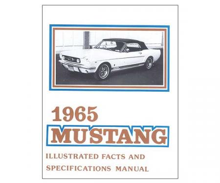 Mustang Illustrated Facts And Specifications Manual - 30 Pages