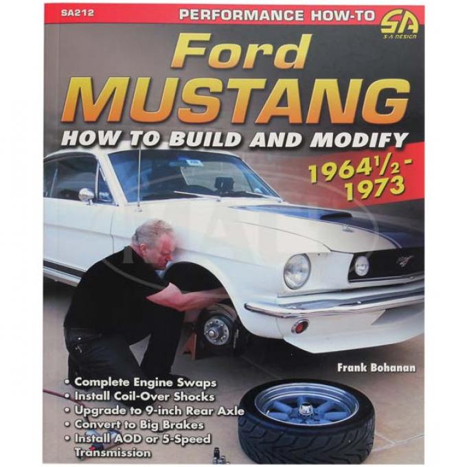 Ford Mustang 1964 1/2 - 1973 How To Build & Modify Book