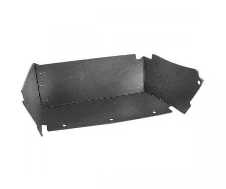 Ford Mustang Glove Box Liner - With Air Conditioning - Stainless Steel Clips Are Installed