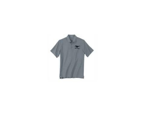 Men's Grey Ford Mustang Polo