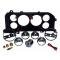 Mustang - New Vintage USA Performance ll Series Kit - 6 Gauge Package, White Dial - 1987-1993 - Programmmable Speedometer MPH