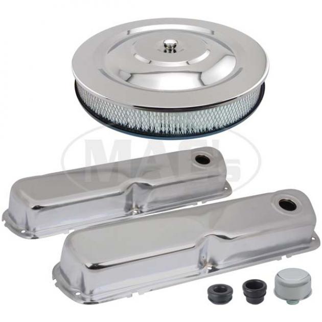 Engine Dress-Up Kit - Chrome | Mustang Depot