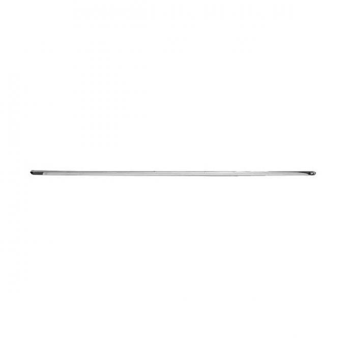 Ford Mustang Rocker Panel Moulding - Left - Bright Metal