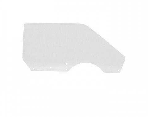 Door Glass, Left - 71-73 Ford Mustang - Convertible