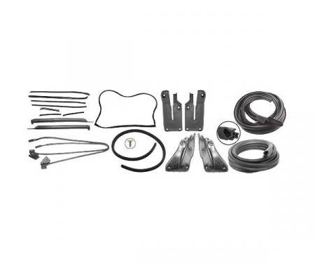 Ford Mustang Weatherstrip Kit - Coupe - Includes 9 Seals