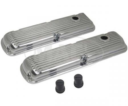 Cal Custom Valve Covers - Pressure Die-Cast - Finned Aluminum