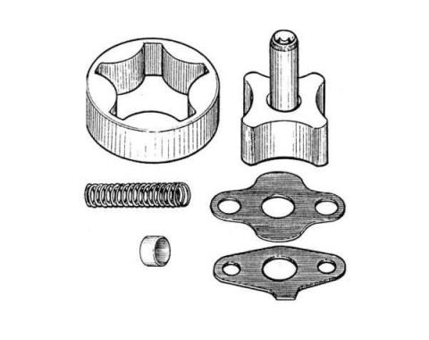 Oil Pump Rebuild Kit - 200 6 Cylinder