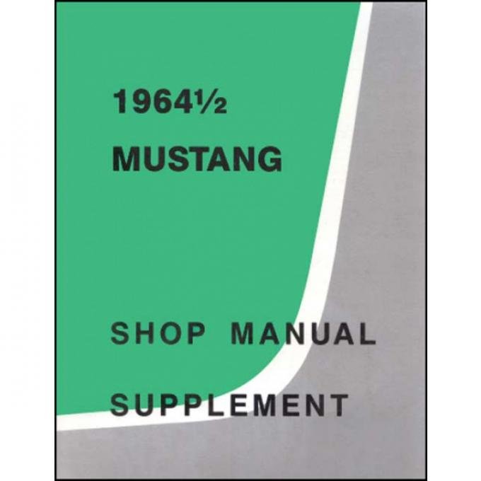 Mustang Shop Manual Supplement - 44 Pages