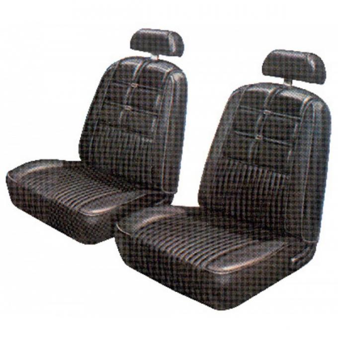 Distinctive Industries 1969 Mustang Deluxe Sport/Roof with Buckets Front & Rear Upholstery Set 068585