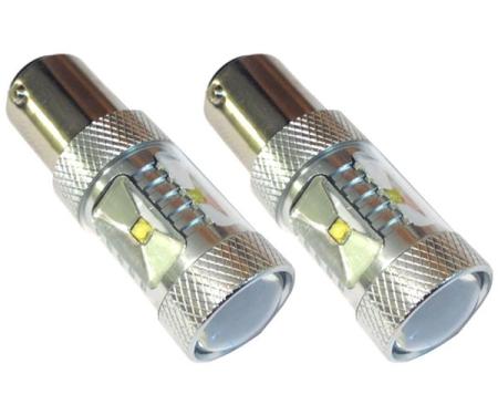 Mustang LED Back Up Lamps, White, 1964-1973