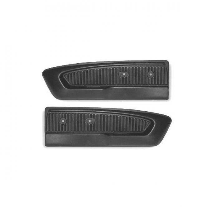 Ford Mustang Door Trim Panel - Black - For Pony Interior