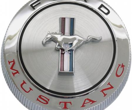 Ford Mustang Gas Cap - Chrome - Standard Models