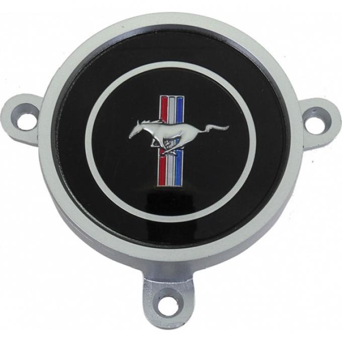 Ford Mustang 3 Spoke Steering Wheel Emblem - Fits In The Pad