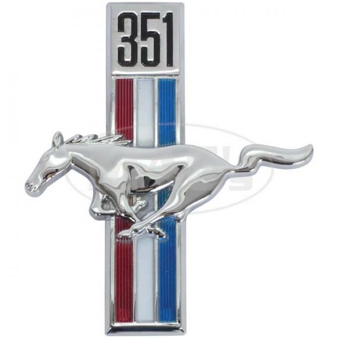 67-68 Running Horse & 351 Emblem / Left