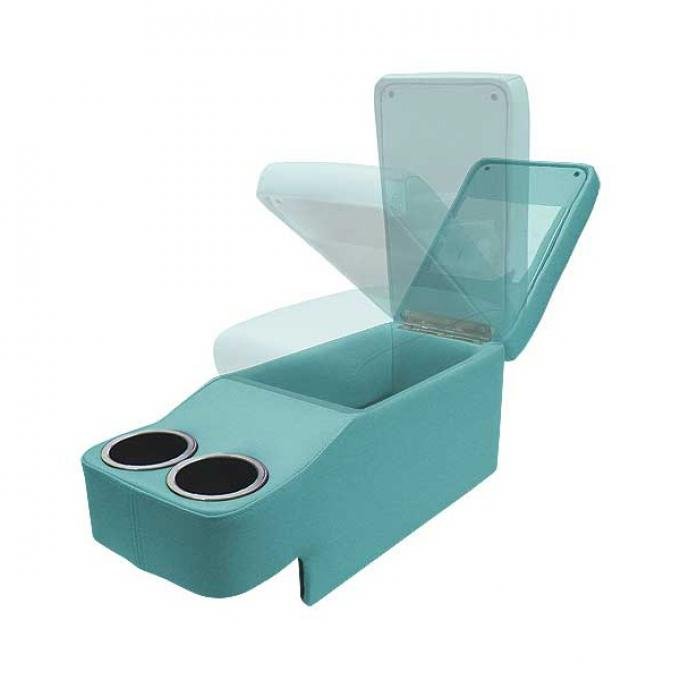 Ford Mustang Saddle Console - Coupe & Fastback & Convertible - Turquoise